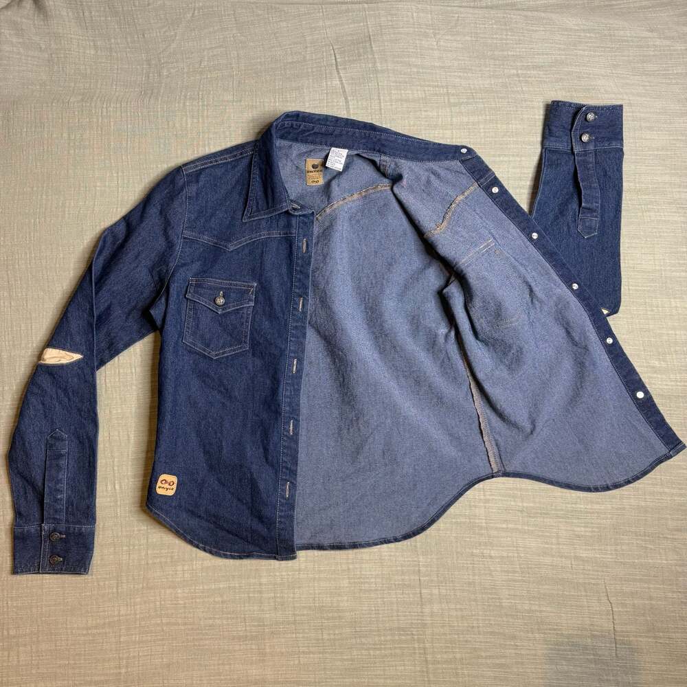 Enyce Western Denim Button Down Shirt